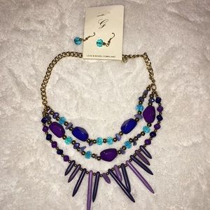 ✨✨3 for $16✨✨ NWT Necklace and earring set
